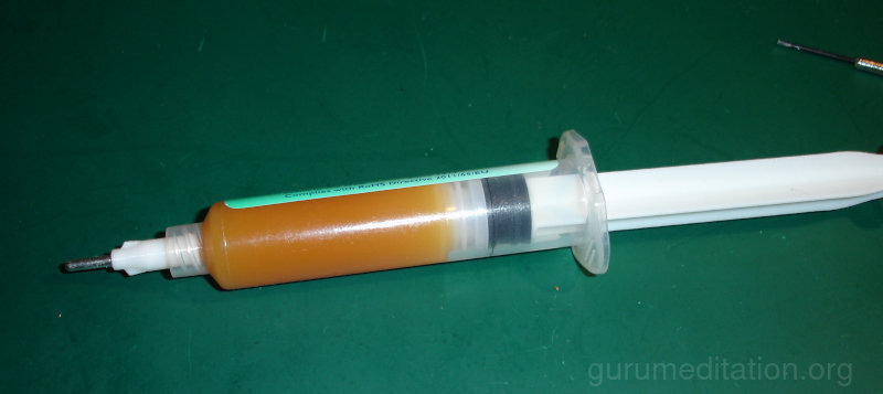 3D Printed Flux Syringe Parts